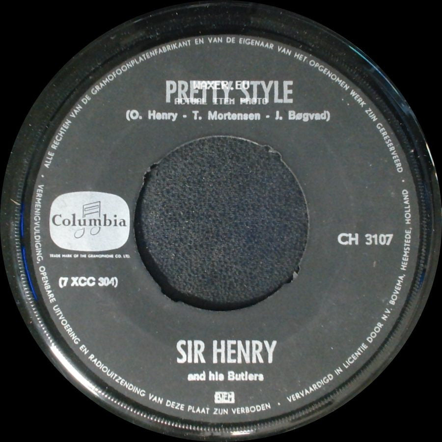Sir Henry And His Butlers - Pretty Style / Camp (O. Henry) side A