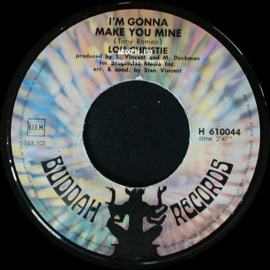 Lou Christie - I'm Gonna Make You Mine / I'm Gonna Get Married side A