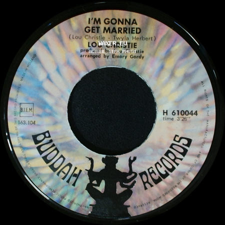 Lou Christie - I'm Gonna Make You Mine / I'm Gonna Get Married side B