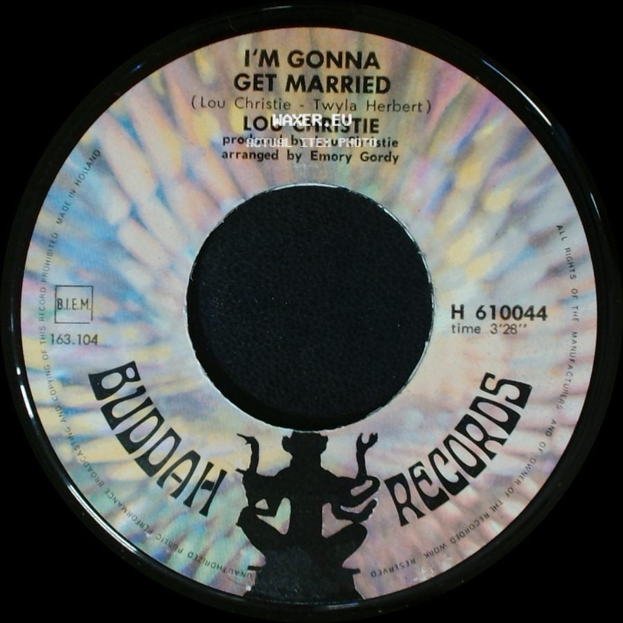 Lou Christie - I'm Gonna Make You Mine / I'm Gonna Get Married side B