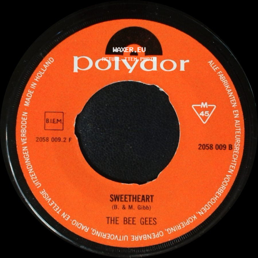 The Bee Gees - I.O.I.O. / Sweetheart side B