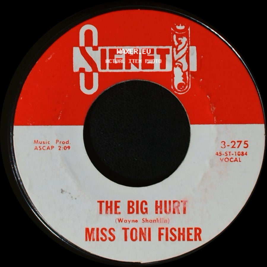Miss Toni Fisher - Memphis Belle / The Big Hurt side B
