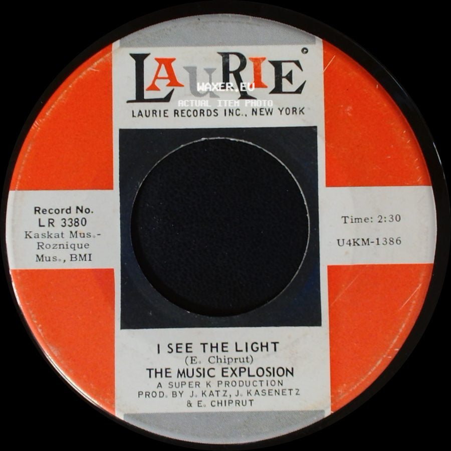 The Music Explosion - I See The Light / Little Bit O'soul side A