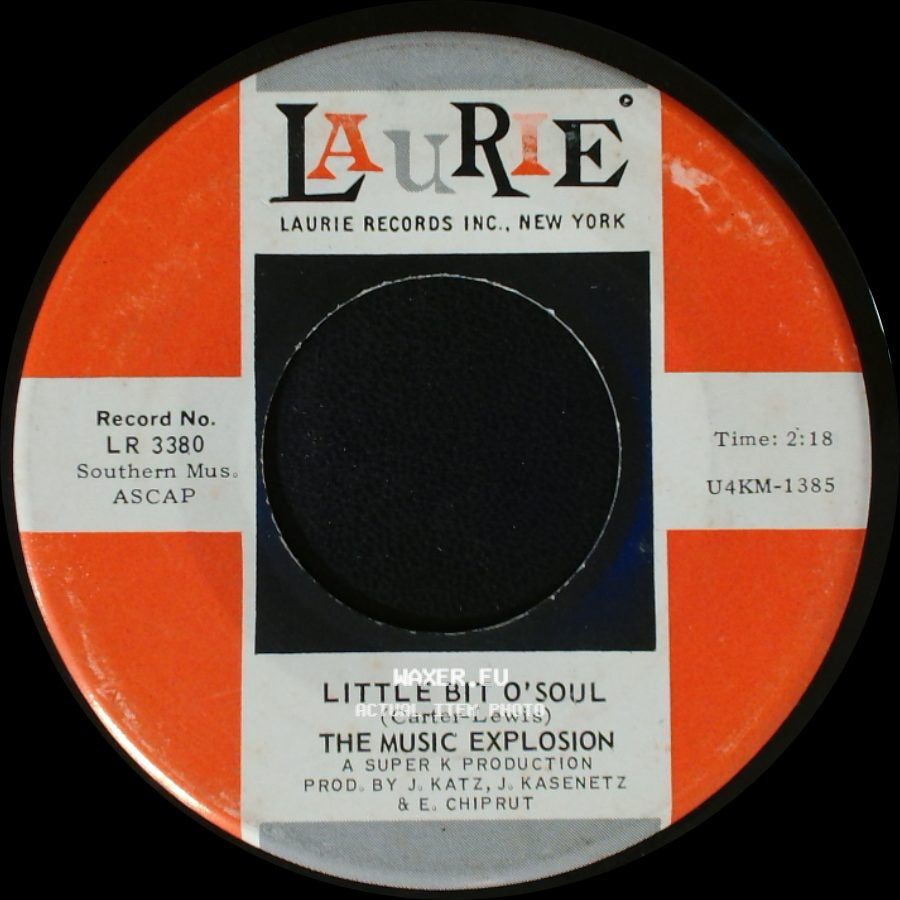 The Music Explosion - I See The Light / Little Bit O'soul side B
