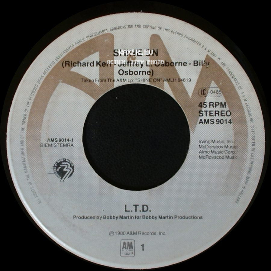 L.T.D. - Shine On / Stranger side A