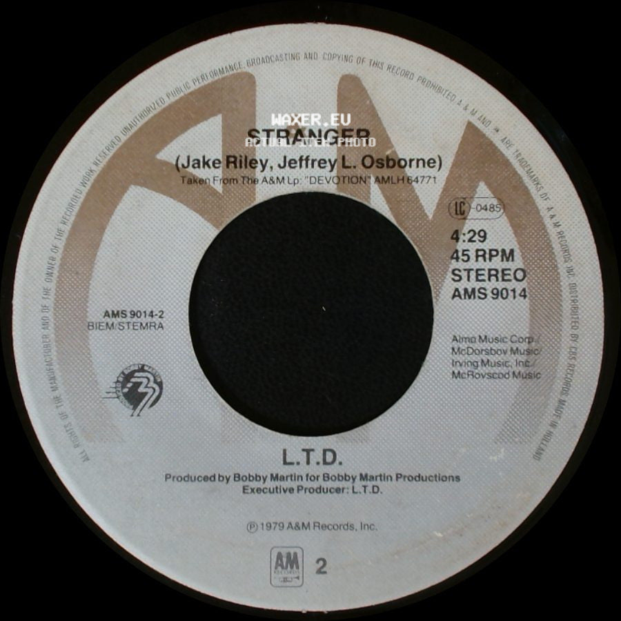 L.T.D. - Shine On / Stranger side B