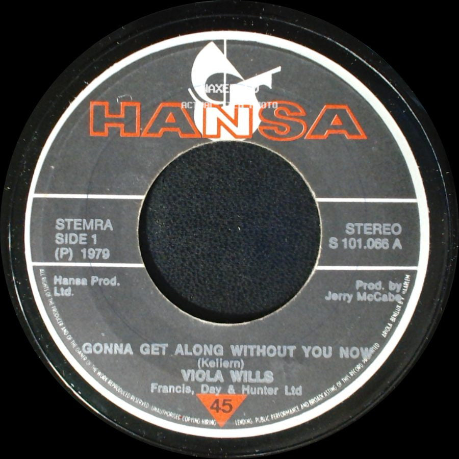 Viola Wills - Gonna Get Along Without You Now / Your Love side A