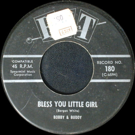 Bobby & Buddy - Bless You Little Girl / Willow Weep For Me side A