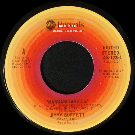 Jimmy Buffett - Margaritaville / Miss You So Badly side A