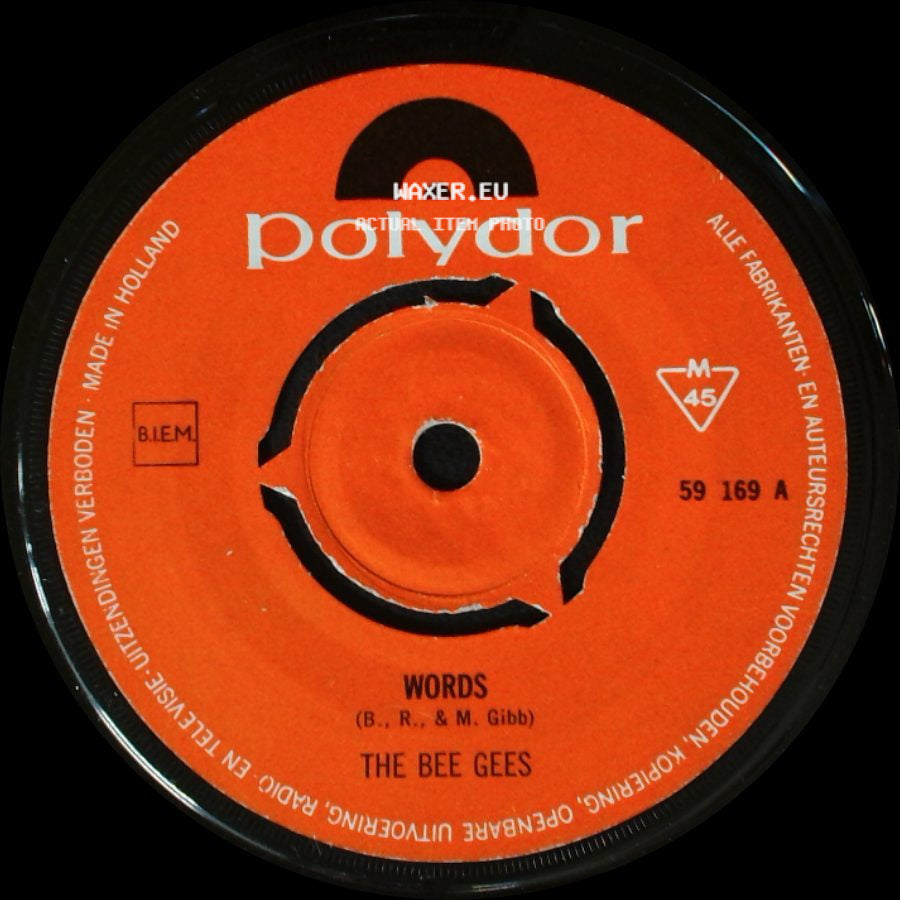 The Bee Gees - Words / Sinking Ships side A