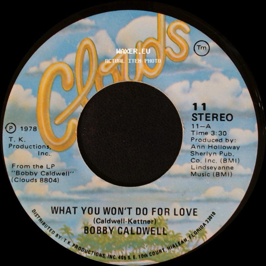 Bobby Caldwell - What You Won't Do For Love / What You Won't Do For Love side A