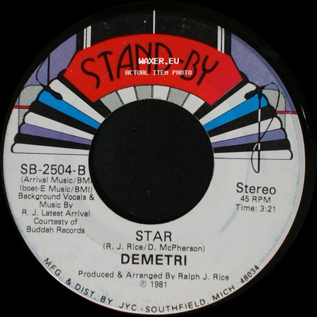 Demetri - Got To Be Real / Star side B