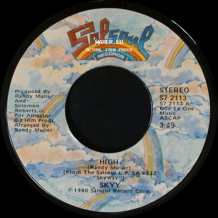 Skyy - High / Who's Gonna Love Me side A