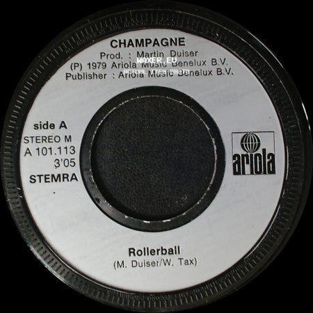 Champagne - Rollerball / No Love At All side A