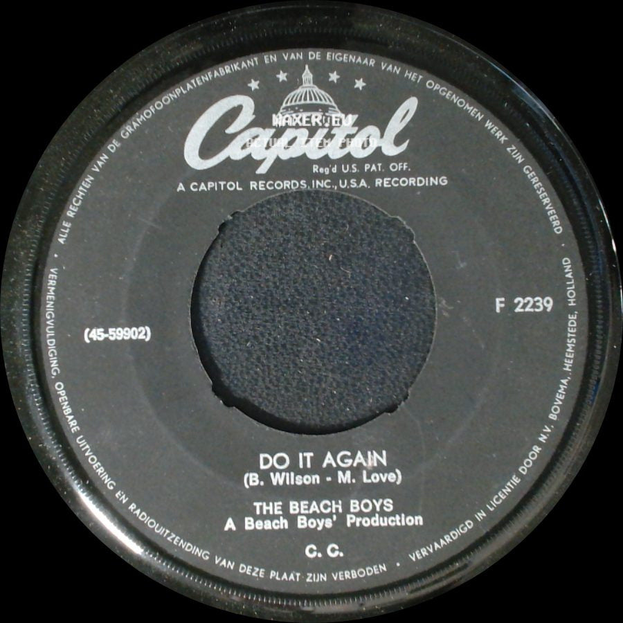 The Beach Boys - Wake The World / Do It Again side B