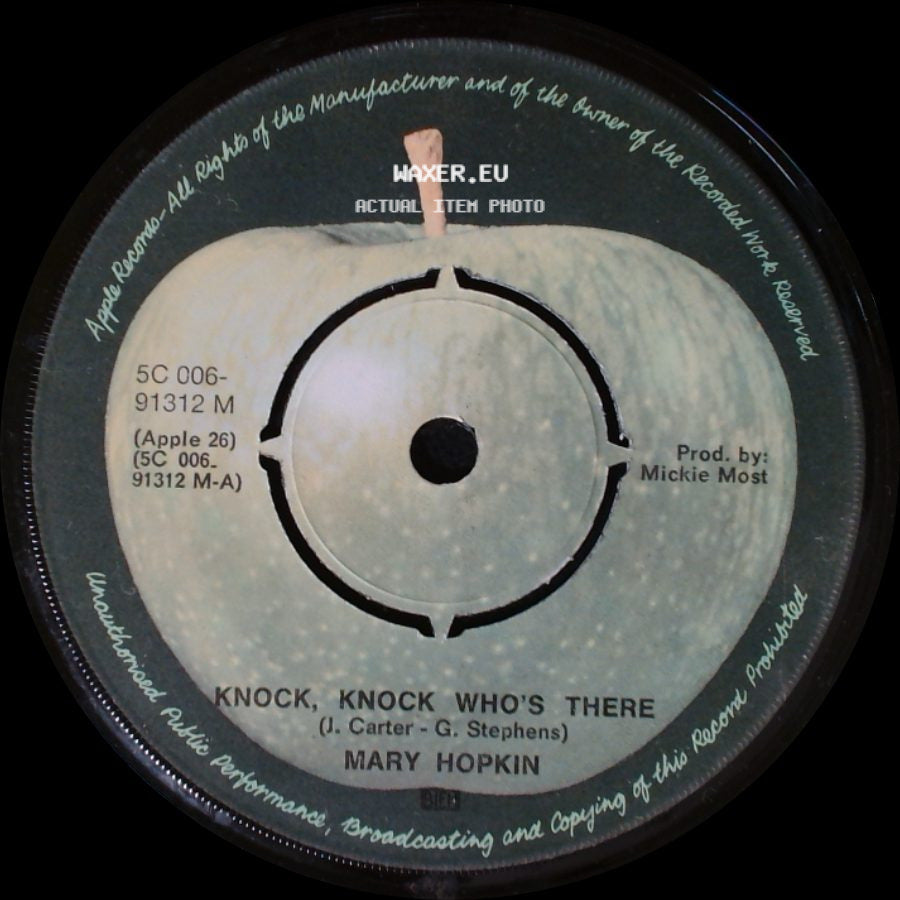 Mary Hopkin - Knock, Knock Who's There / I'm Going To Fall In Love Again side A