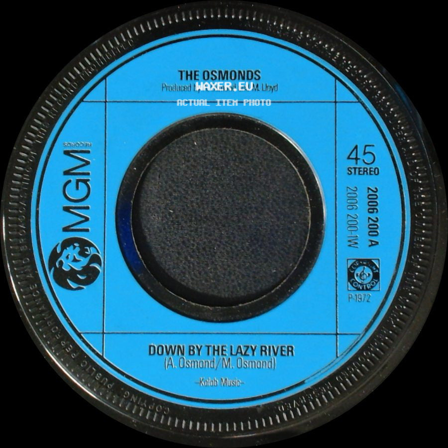 The Osmonds - Utah / Down By The Lazy River side B