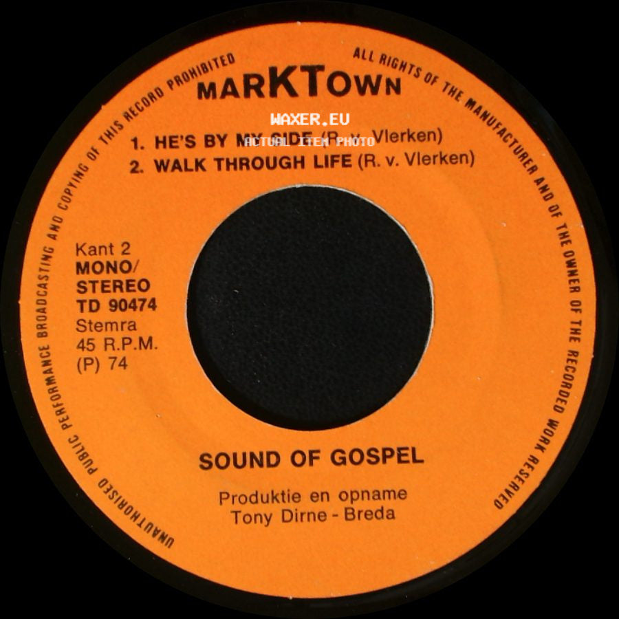 Sound Of Gospel - That's My Light / Oh Happy Day / He's By My Side / Walk Through Life side B