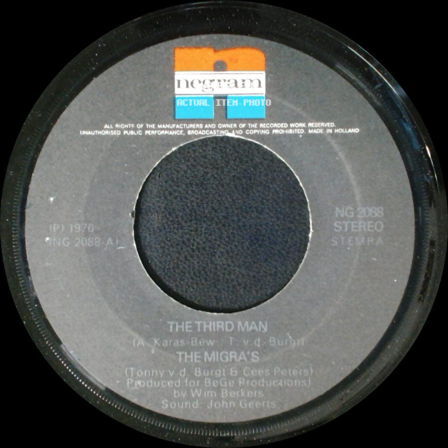 The Migra's - The Third Man / Mexico City side A