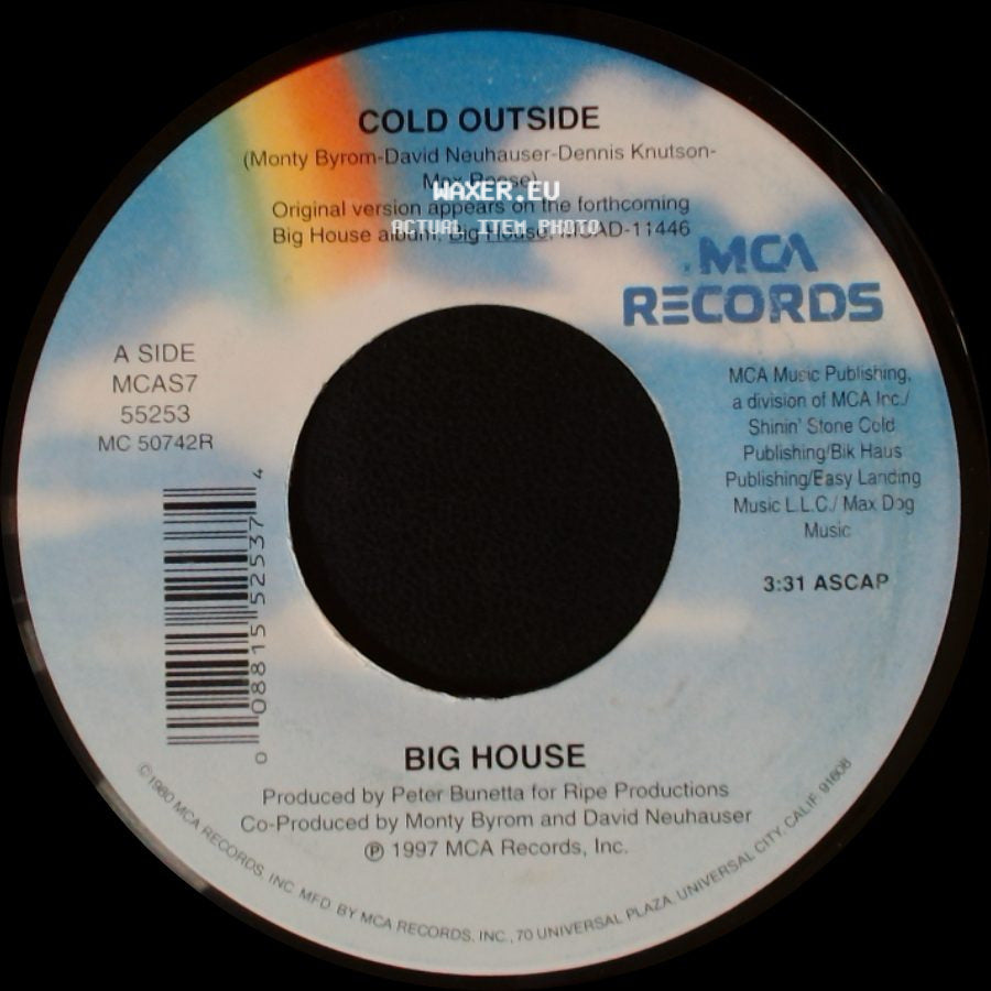 Big House - Cold Outside / Big House side A