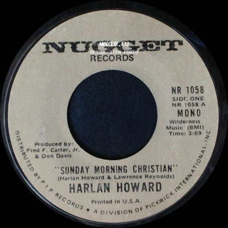 Harlan Howard - Sunday Morning Christian / That Little Boy Who Follows Me side A