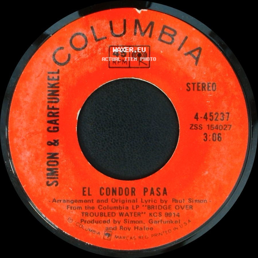 Simon & Garfunkel - El Condor Pasa / Why Don't You Write Me side A