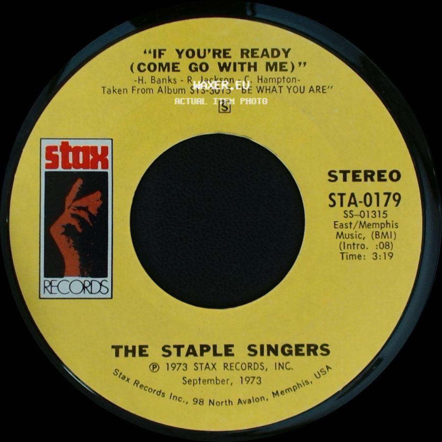The Staple Singers - If You're Ready (Come Go With Me) / Love Comes In All Colors side A