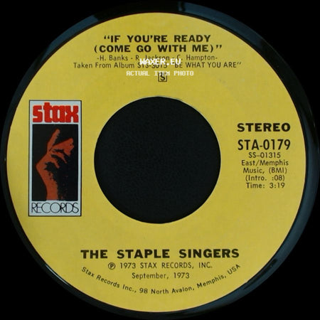 The Staple Singers - If You're Ready (Come Go With Me) / Love Comes In All Colors side A