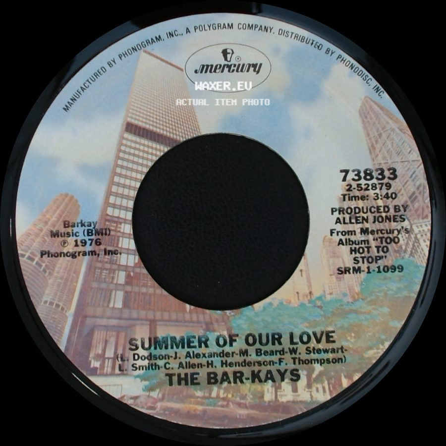 The Bar-Kays - Summer Of Our Love / Shake Your Rump To The Funk side A