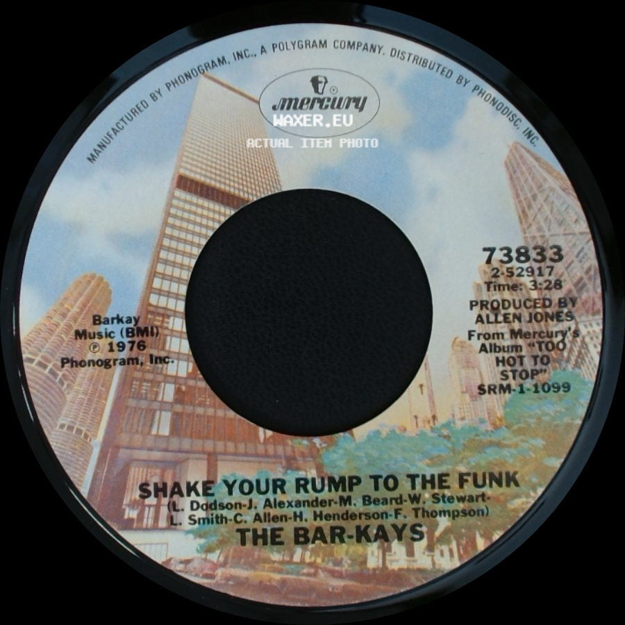 The Bar-Kays - Summer Of Our Love / Shake Your Rump To The Funk side B