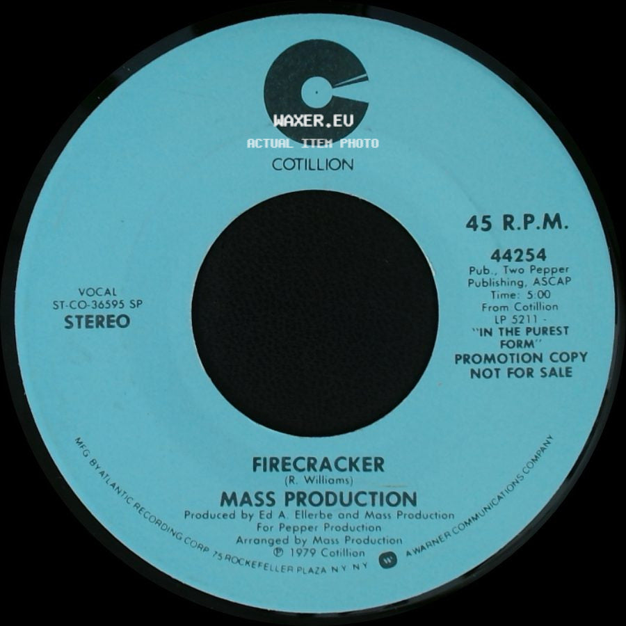 Mass Production - Firecracker / Firecracker side A