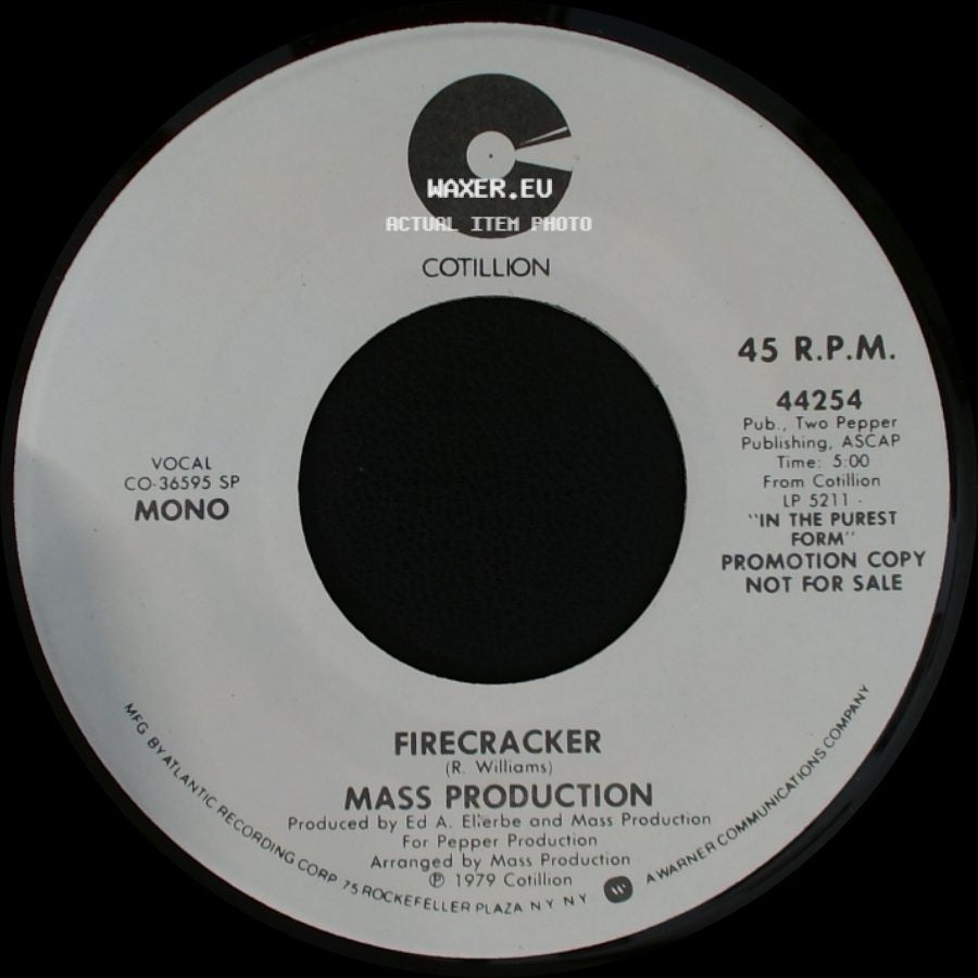 Mass Production - Firecracker / Firecracker side B