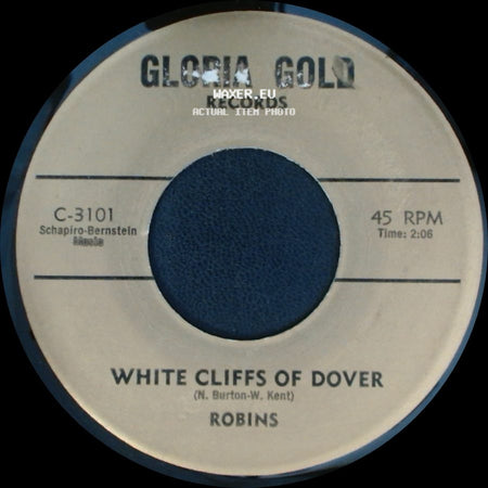 Safaris / Robins - Image Of A Girl / White Cliffs Of Dover side B