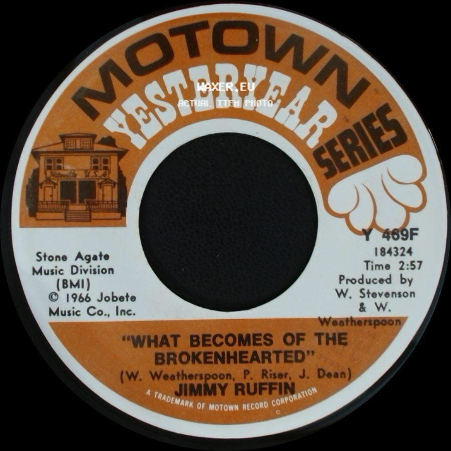 Jimmy Ruffin - What Becomes Of The Brokenhearted / I've Passed This Way Before side A
