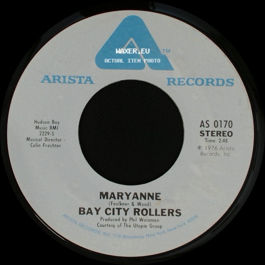 Bay City Rollers - Money Honey / Maryanne side B