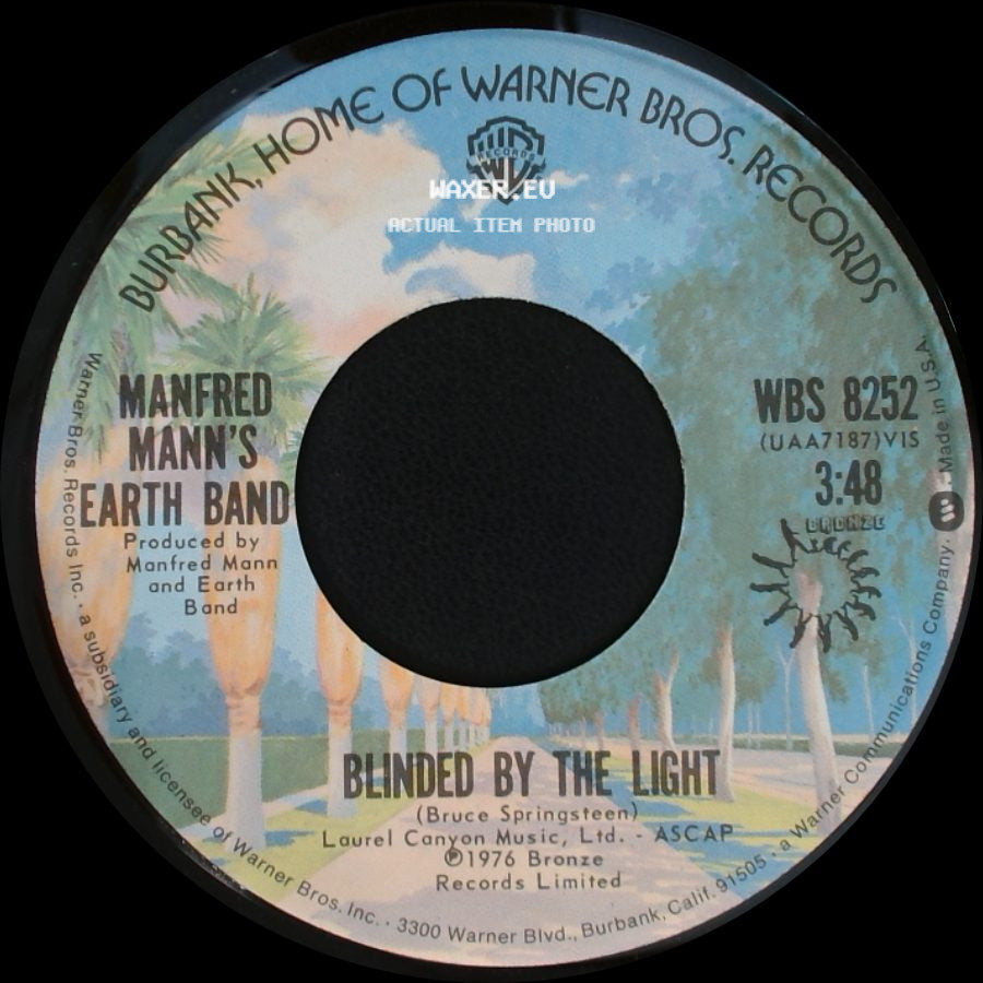 Manfred Mann's Earth Band - Starbird No. 2 / Blinded By The Light side B
