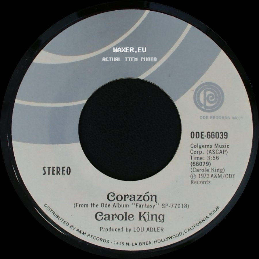 Carole King - Corazón / That's How Things Go Down side A