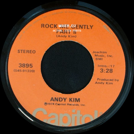 Andy Kim - Rock Me Gently / Rock Me Gently Part Ii side B