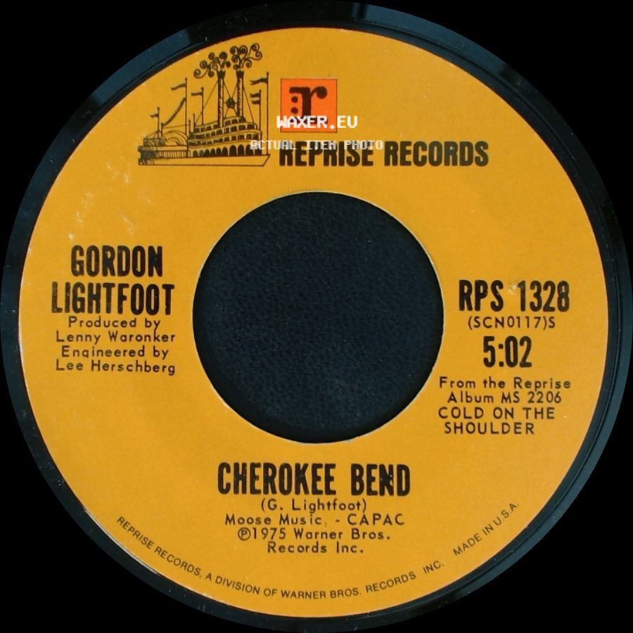Gordon Lightfoot - Cherokee Bend / Rainy Day People side A