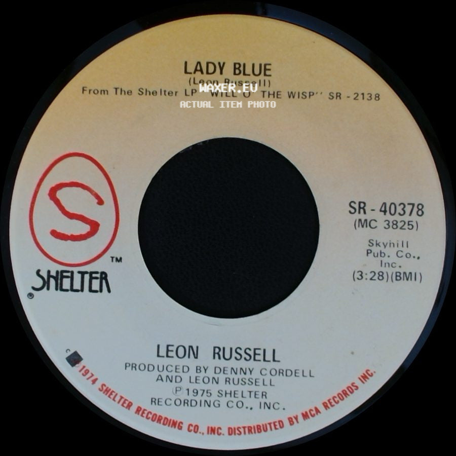 Leon Russell - Lady Blue / Laying Right Here In Heaven side A