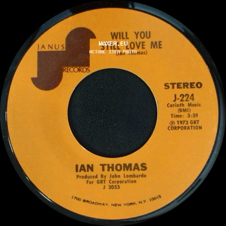 Ian Thomas - Will You Still Love Me / Painted Ladies side A