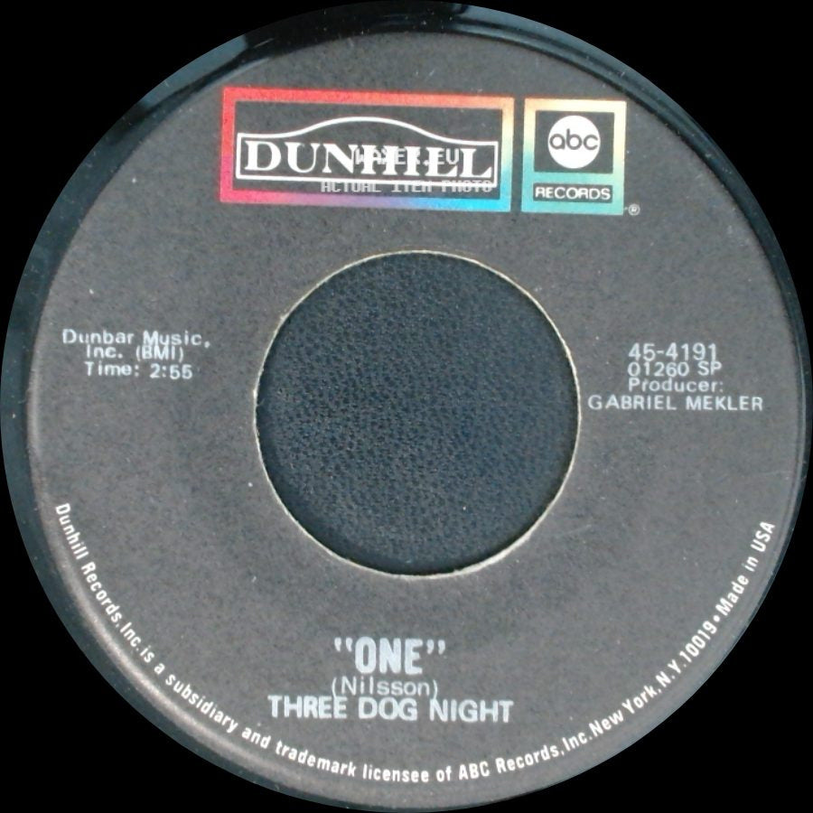 Three Dog Night - One / Chest Fever side A