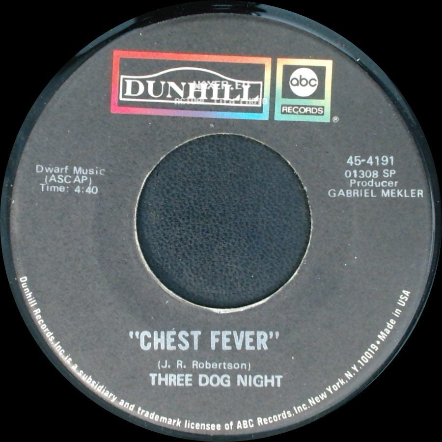 Three Dog Night - One / Chest Fever side B