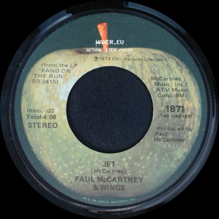 Paul Mccartney & Wings - Jet / Mamunia side A
