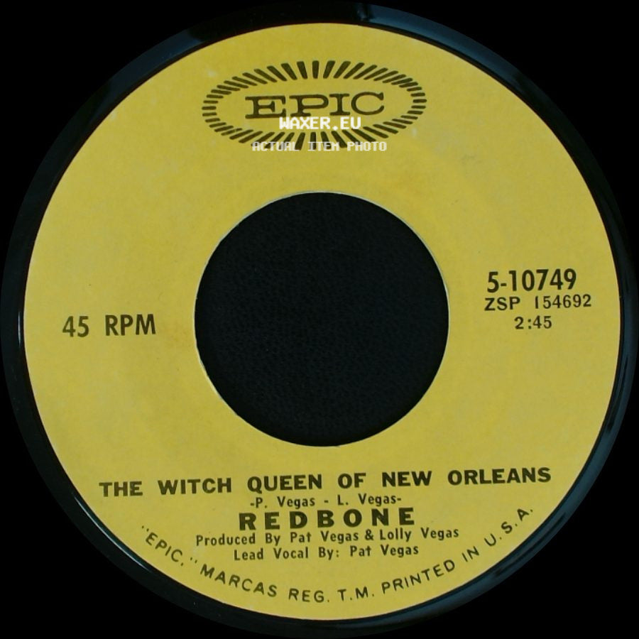 Redbone - Chant: 13Th Hour / The Witch Queen Of New Orleans side B