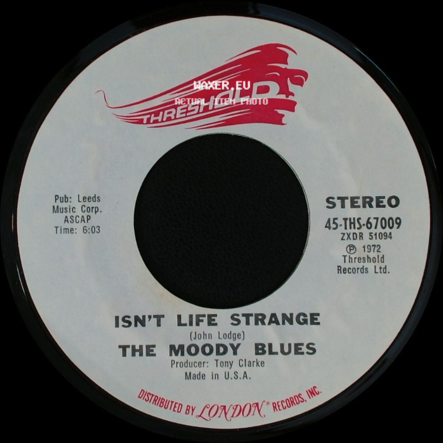 The Moody Blues - After You Came / Isn't Life Strange side B