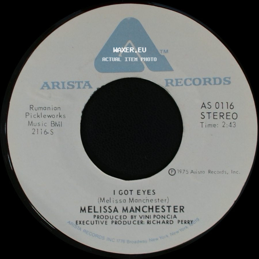 Melissa Manchester - I Got Eyes / Midnight Blue side A