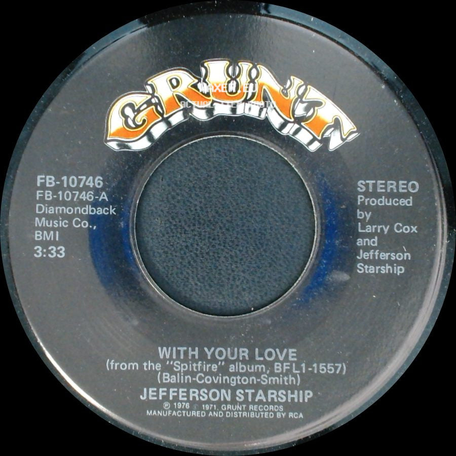Jefferson Starship - With Your Love / Switchblade side A
