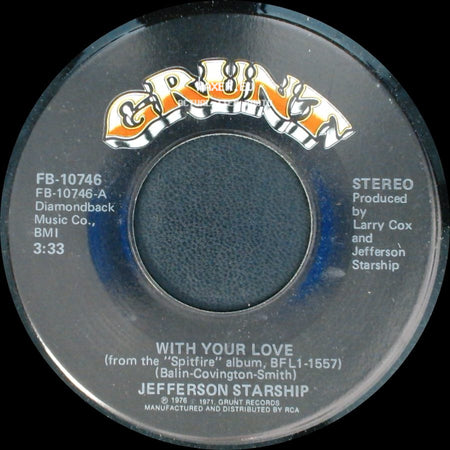 Jefferson Starship - With Your Love / Switchblade side A