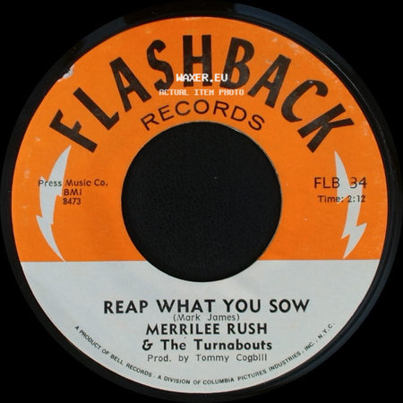 Merrilee Rush & The Turnabouts - Reap What You Sow / Angel Of The Morning side A
